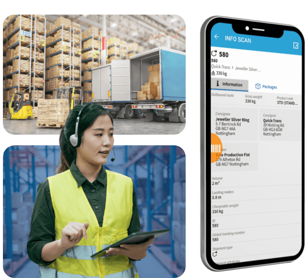 Cross docking - Cadis Mobile View