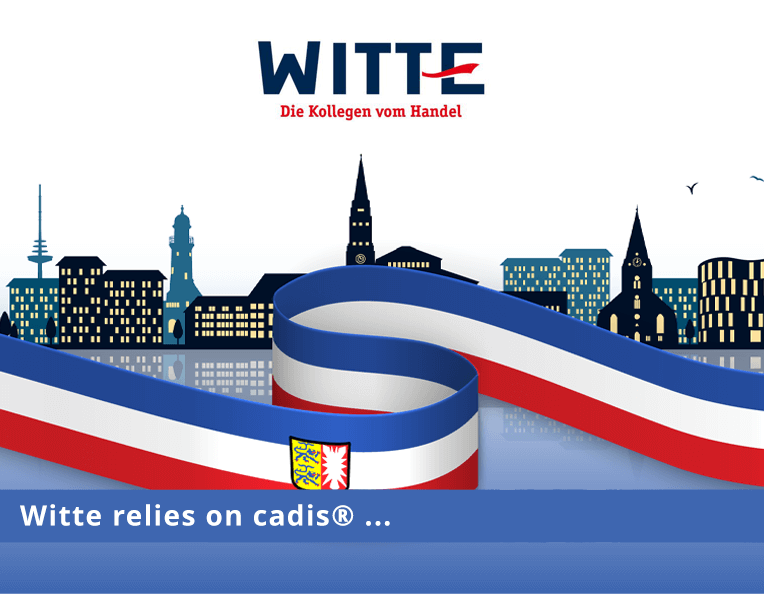 Key visual for web news Witte relies on cadis